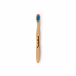 The Humble Co. 16463, Toothbrush, Child, Blue, Wood, Short, Nylon-6, 1 pc(s)