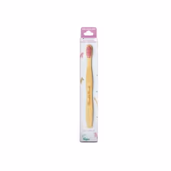 The Humble Co. 16462 toothbrush Pink, Wood Child