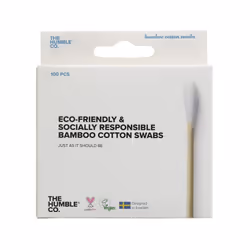Humble Natural Cotton Swabs - White
