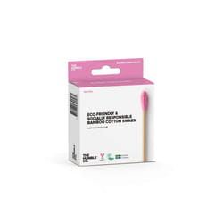 Natural Cotton Swabs | Purple | Biodegradable, Eco-Friendly, Vegan | Perfect for Ears, Makeup, Pet care and Cleaning (1 x 100)