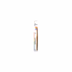 The Humble Co. Bamboo Toothbrush Proud | Soft Bristles | Biodegradable, Eco-Friendly, Vegan for Your Everyday Oral Care, Dentist Approved (1 Pack