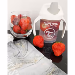 Twistshake Mini Cup, White, 4+ Months/230 ml/7 oz.