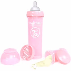 Twistshake Anti-Colic Bottle, Pastel Pink, 330 ml/11 oz. - Additional view 5