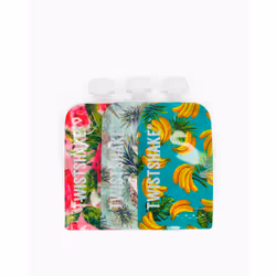 Twistshake Squeeze Bags, 220 ml, Multicolour, Polyethylene, Polyethylene terephthalate (PET)