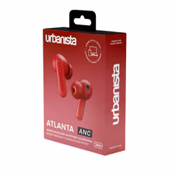 Urbanista Atlanta Headset True Wireless Stereo (TWS) In-ear Calls/Music Bluetooth Red - Additional view 7
