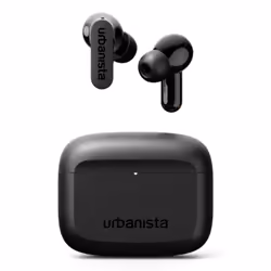 Urbanista Palo Alto, True Wireless Stereo (TWS), Calls/Music, 20 - 20000 Hz, 56.5 g, Headset, Black