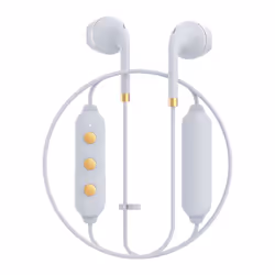Happy Plugs Wireless II Headset In-ear, Neck-band Calls/Music Micro-USB Bluetooth White