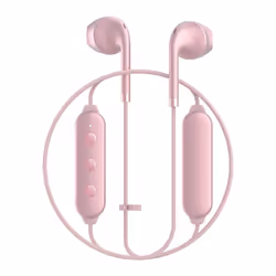 Happy Plugs Wireless II Headset In-ear, Neck-band Calls/Music Micro-USB Bluetooth Pink gold