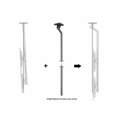 Multibrackets M Pro Series - Extension Pipe Gravity Center 1.5m Black - Additional view 4