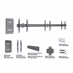 Multibrackets M Wallmount Pro MBW3U Media Storage - Additional view 7