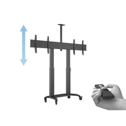 Multibrackets M Motorized Public Floorstand Dual Screen 180 HD