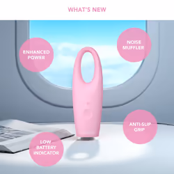FOREO IRIS 2 Rejuvenating Eye Massager - for Dark Circles & Puffy Eyes - Bags Remover - Lymphatic Drainage Tool - 2-year Warranty - Pearl Pink