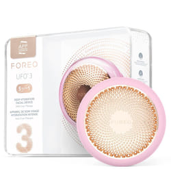 FOREO UFO 3 Deep Face Moisturiser - 5-in-1 Facial Spa - Red Light  Warming  Cooling  Face Massage  Anti Aging - Face Mask Skin Care - Pearl Pink
