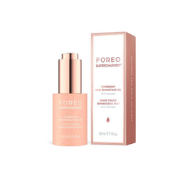 FOREO SUPERCHARGED Overnight Skin Repair Face Oil - Organic Vitamin E Oil with Avocado & Camellia Oil - Nourishing Facial Oil for Radiant  Smooth Skin