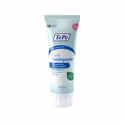 Pure Toothpaste, mild Peppermint, Very Gentle Everyday Fluoride Toothpaste for Sensitive Gums and Dry Mouth, Age-Appropriate ...
