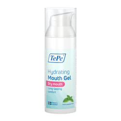 Hydrating Mouth Gel for Dry Mouth, mild Peppermint, Mouth Gel to Relieve Dry Mouth Symptoms, Easy on-The-go