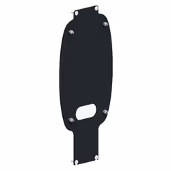 Next Green 27 006 54, Mounting plate, Black, Charge Amps Dawn