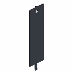 Next Green 27 006 60, Cover plate, Black, 97 mm, 33 mm, 279 mm