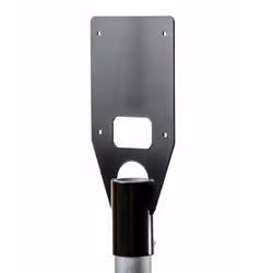 Next Green Poleplate 160 E, Pole mount, Black, Steel, 1 pc(s), 159 mm, 384 mm