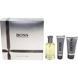 Hugo Boss BOTTLED Gift Set for Men 100ml (3.3 Fl.Oz) EDT Spray, 75ml (