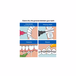 TePe Original interdental brushes 0.7 mm yellow (pack of 25) multi-pack 25 pieces