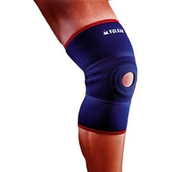 Vulcan 3041 Sports Injury Blue Neoprene Open Knee Free Patella Support Brace - Medium