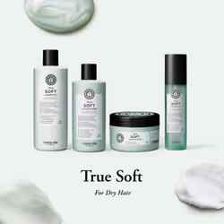 True Soft Conditioner 100 ml - Reduces Frizz And Counteracts Static Electricity. 100% Vegan. Sulfate-free and Paraben-free.