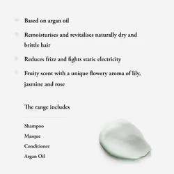 True Soft, Argan Oil 30 ml, For Dry Hair, Easily absorbed, Remoisturises & Reduces Frizz, 100% Vegan & Sulfate/Paraben free