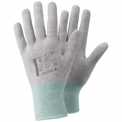 Ejendals TEGERA 805, Workshop gloves, Grey, Adult, Adult, Electrostatic Discharge (ESD) protection, Scratch resistant, Nylon