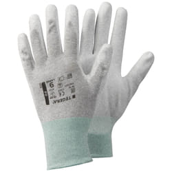 Ejendals TEGERA 811 Workshop gloves Grey, White Nylon, Polyurethane