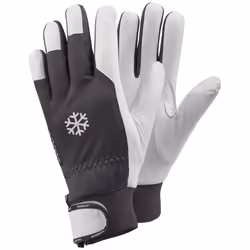 Ejendals TEGERA 117, Workshop gloves, Grey, White, Adult, Adult, Unisex, Winter