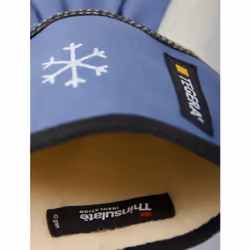 Ejendals TEGERA 206 Workshop gloves Beige, Blue Cotton, Latex, Leather