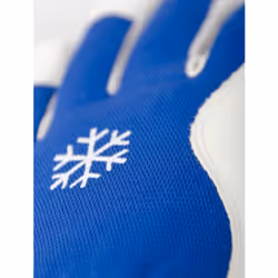 Ejendals TEGERA 217 Workshop gloves Blue, White Elastane, Latex, Leather, Polyester