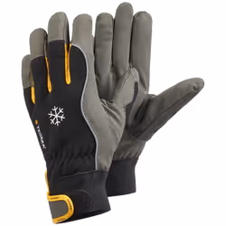 Ejendals TEGERA 9122, Workshop gloves, Black, Grey, Yellow, Adult, Adult, Scratch resistant, Nylon, Polyester, Polyurethane