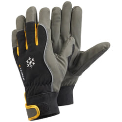 Ejendals TEGERA 9122 Workshop gloves Black, Grey, Yellow Nylon, Polyester, Polyurethane