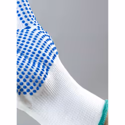 Ejendals TEGERA 630 Workshop gloves Blue, White Nylon, PVC, Polyester