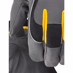 Ejendals TEGERA 9126 Workshop gloves Black, Grey, Yellow Faux leather, Nylon, Polyester, Polyurethane