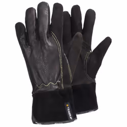 Ejendals TEGERA 32, Workshop gloves, Black, Brown, Adult, Adult, Abrasion resistant, Flame resistant, Oil resistant, Puncture ...
