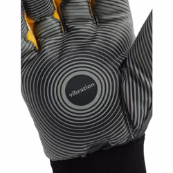 Ejendals TEGERA 9180 Workshop gloves Black, Grey, Yellow Latex, Nylon, Polyester, Polyurethane