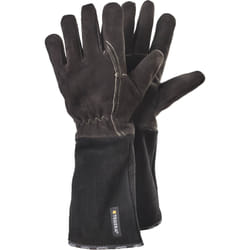 Ejendals TEGERA 134 Workshop gloves Black, Brown Latex, Leather