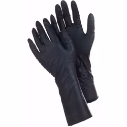 Ejendals TEGERA 849, Disposable gloves, Black, Adult, Adult, Nitrile foam