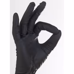 Ejendals TEGERA 849 Disposable gloves Black Nitrile foam