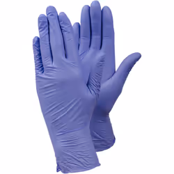 Ejendals TEGERA 843, Disposable gloves, Purple, Adult, Adult, Nitrile foam