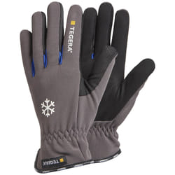 Ejendals TEGERA 417 Workshop gloves Black, Blue, Grey Latex, Polyester, Polyurethane