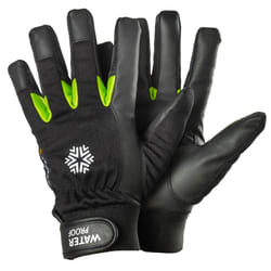 Ejendals TEGERA 517 Workshop gloves Black, Green Latex, Polyester, Polyurethane