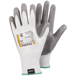 Ejendals TEGERA 430 Workshop gloves Grey, White Polyester, Polyurethane 2 pc(s)