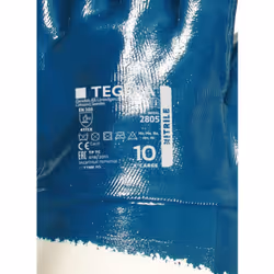 Ejendals TEGERA 2805 Workshop gloves Blue Cotton, Nitrile foam