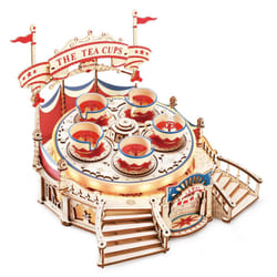 Robotime 3D Wooden Puzle Model Kits for Adults Swivel ,Tilt-A-Whirl