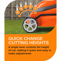 Flymo 967987501 lawn mower Walk behind lawn mower AC Orange - Additional view 10