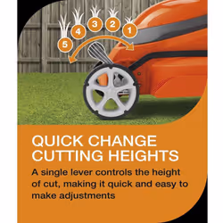 Flymo 967987501 lawn mower Walk behind lawn mower AC Orange - Additional view 7